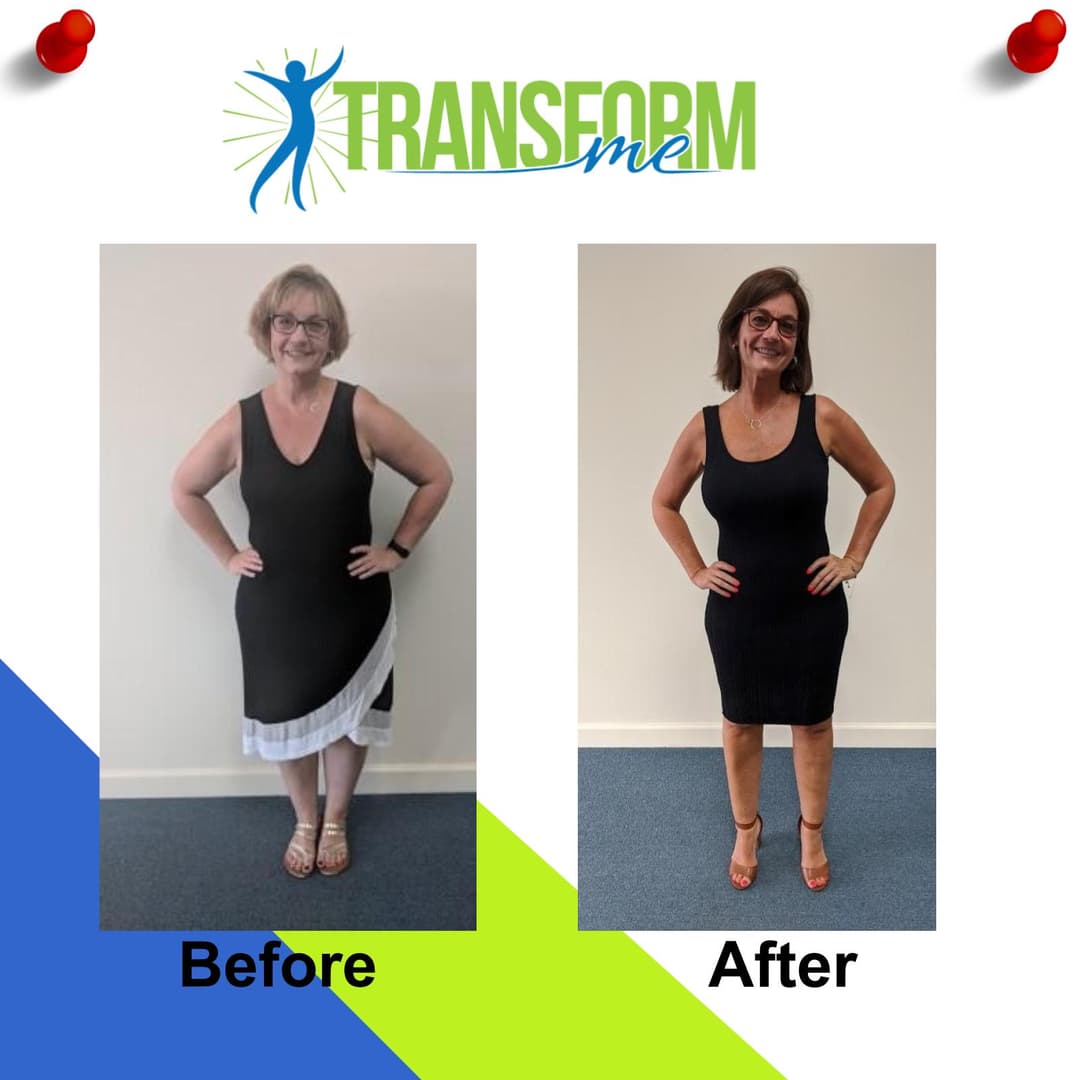 Client weight loss transformation 2025