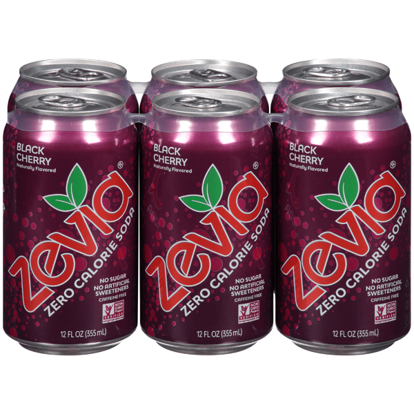 Zevia - Black Cherry 6 pack Soda