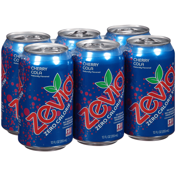 Zevia - Cherry Cola 6 pack Soda