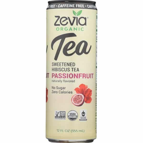 Tea Caffeine Free Zevia -Hibiscus Passionfruit